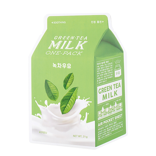 A'pieu Green Tea Milk Mask 1-Pack